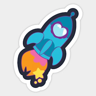 Space Rocks! Sticker